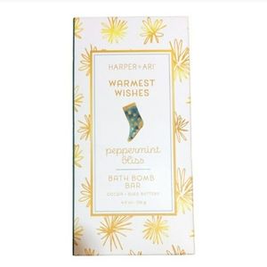HARPER + ARI Peppermint Bliss Bath Bomb BarNWT! 4.9 oz